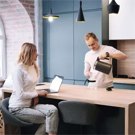 EMOS LED Lampe Filament A60 A Klasse Vintage-Birne mit E27 Sockel, Helligkeit 1060 lm, Neutralweiß