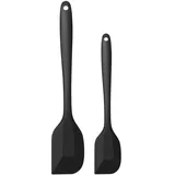 ODSPTER Silikonspatel – Silikon-Küchenutensilien, hitzebeständiger Löffelspatel, hitzebeständige Silikonspatel zum Kochen, Backen und Mischen, 2 Stück