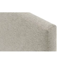 deinbett Boxspringbett mit Matratze und Topper H3 Duke ¦ beige ¦ Maße (cm): B: 97 H: 104