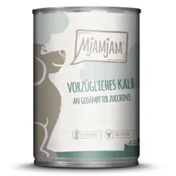 MjAMjAM Adult Kalb & Zucchini 6x400 g