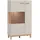 Home Affaire Vitrine Essex 77 x 35 x 127,5 cm Weiß