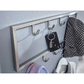 Wohnling Wandgarderobe WL6.446 Silber