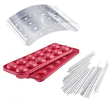 Westmark Cake Pop Set Silikon Backform Kuchenform Backzubehör Kuchen Gepäckform