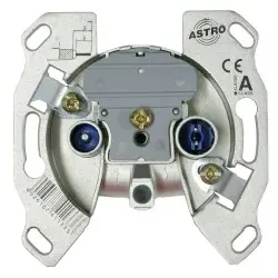 Astro GUT 152 Steckdose TV (koaxial) Edelstahl