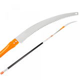 BAHCO Semiprofessionelle Handsäge Bahco 383-6T mit Teleskopschaft Bahco AP-5M von 200 cm bis max. 500 cm.