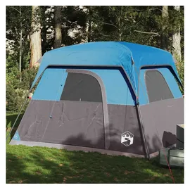 vidaXL Campingzelt 4 Personen Blau