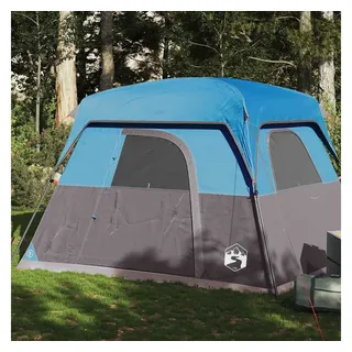 vidaXL Campingzelt 4 Personen Blau