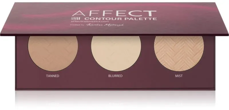 Affect Contour Palette Konturier-Palette für die Wangen für das Gesicht 3x6 g