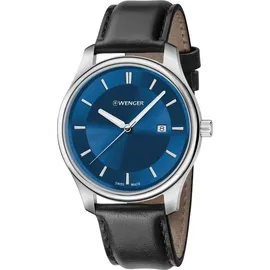 Wenger City Classic Quarz Edelstahl 34 mm 01.1421.112