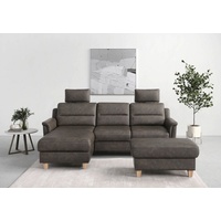 sit&more Ecksofa »Farö«, braun