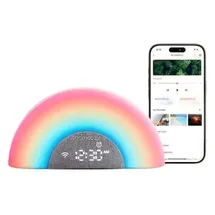 Momcozy Rainbow Sound White Noise Machine mit App-Fernbedienung