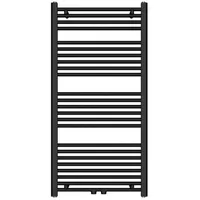 doporro Badheizkörper 600 x 1200 mm grau Mittelventil