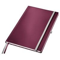 Leitz Notizbuch Style DIN A4 liniert, granat rot Hardcover