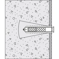 Hewi BM Stützgriffe/Sitz 802, 3 Bef-P., Wände aus Porenbeton