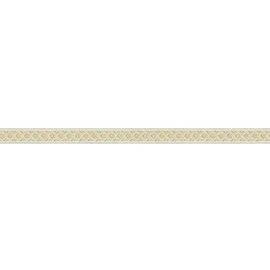 A.S. Création Bordüre selbstklebend 5,00 m x 0,04 m gelb/gold/silber/khaki 369152