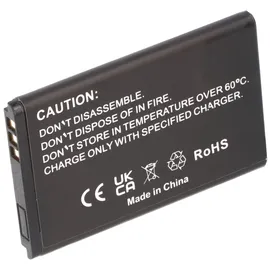 AccuCell Li-Ion-Akku 3.7V passend für BeaFon EU001B Akku S400 EU001W
