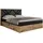 MKS Boxspringbett 180 x 200 cm H3 Schwarz