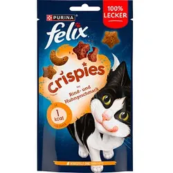 felix® Katzen-Leckerli Crispies mit Rind- und Huhngeschmack 45,0 g