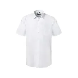 CasaModa Kurzarmhemd weiß Comfort Fit, weiß, NOS