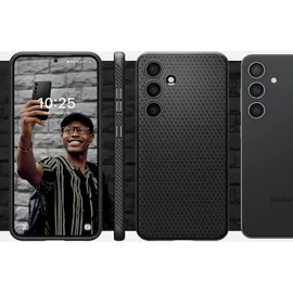 SPIGEN Galaxy S24 Liquid Air Hülle schwarz