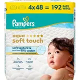 Pampers Pampers® Feuchttücher Baby Wipes 1-lagig weiß, 192 St.