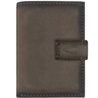 CAMEL ACTIVE Dallas Kreditkartenetui RFID Schutz Leder 7 cm grey Braun Herren