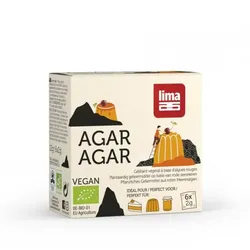 Lima Agar-Agar Pulver bio (6x2g)