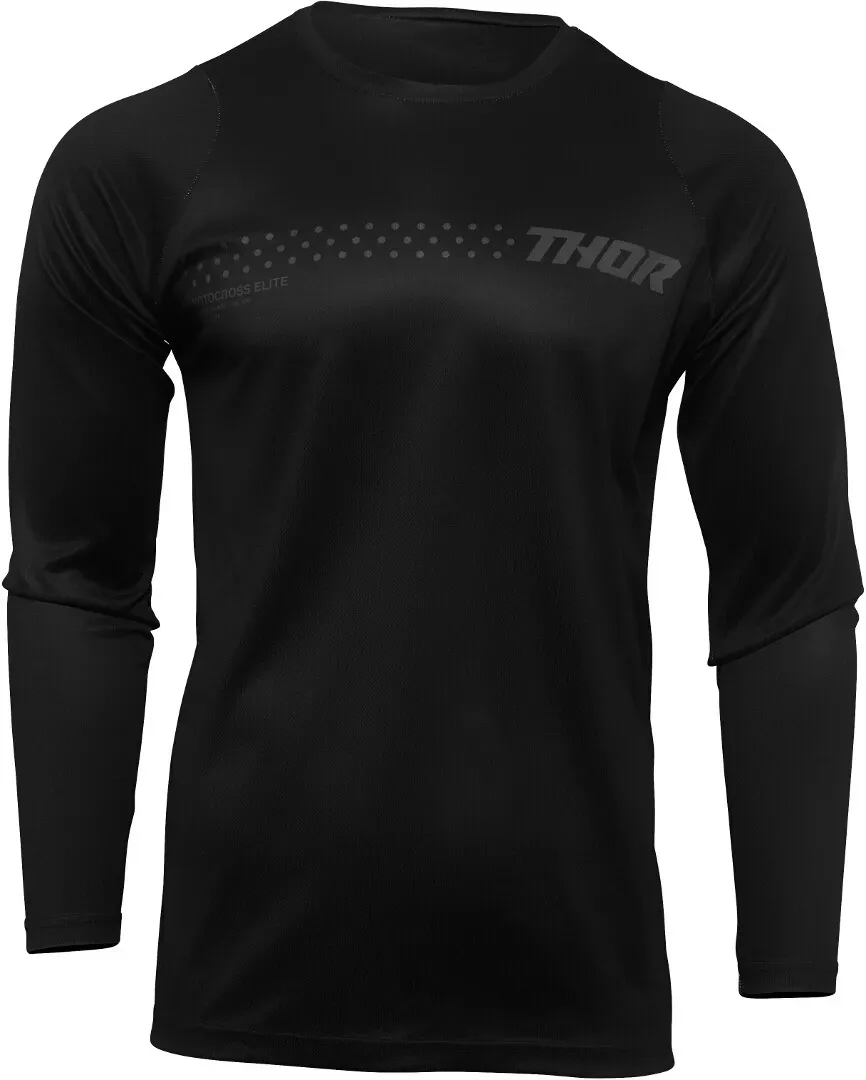 Thor Sector Minimal Jeugd Motorcross Jersey, zwart, 2XS