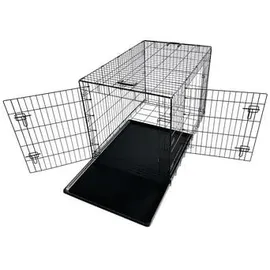 Nobby Transportkäfig 109 x 71 x 79 cm Schwarz