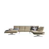 KOINOR Wohnlandschaft  Francis ¦ braun ¦ Maße (cm): B: 364 H: 93 T: 222.0