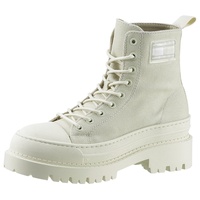 Tommy Jeans Schnürboots »TJW FOXING CANVAS BOOT«, Gr. 38, natur, , 81842242-38
