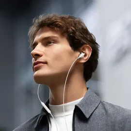 Joyroom JR-EW01 In-Ear-Kopfhörer kabelgebunden, halbe In-Ear-Kopfhörer, Weiß