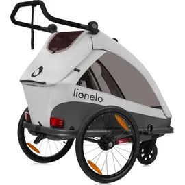 lionelo Cama Kinderanhänger grau 2023
