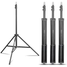 walimex pro WT-803 Lampenstativ 4er-Set höhenverstellbar