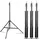 walimex pro WT-803 Lampenstativ 4er-Set höhenverstellbar
