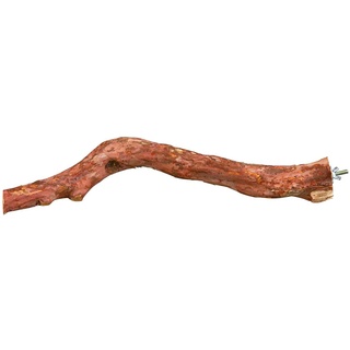 Trixie Sitzstange mit Schraubbefestigung, Rindenholz, 45 cm/ø 25–50 mm