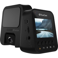 TrueCam H25 Dashcam mit GPS Blickwinkel horizontal max.=50 ° Datenanzeige im Video, G-Sensor, WDR,