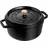 Staub Cocotte 24 cm rund schwarz