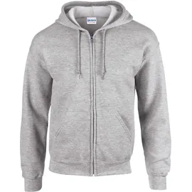 Gildan Heavy Blend Kapuzensweatjacke Herren Sport Grey 3XL