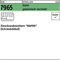 Industrial Quality Supplies DIN 7965 Stahl M 8 x