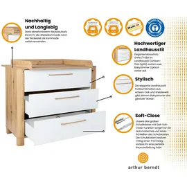 Möbel Kraft Babyzimmer 2er-Set Marlon ¦ mehrfarbig ¦ Maße (cm): B: 258 H: 187