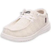 Fusion Mokassins Schnürschuhe in Weiß 41