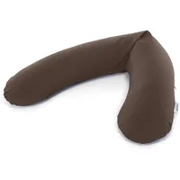 Theraline Stillkissenbezug 190 cm Melange Kastanie Bambus