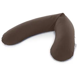 Theraline Stillkissenbezug 190 cm Melange Kastanie Bambus