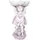 deluke Gartenfigur UWE Kunststoff Weiß 64x33x35cm Gartendeko Outdoor Figur