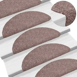 vidaXL Stufenmatte 56 x 17 cm Braun