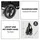 hauck 3in1 Kinderwagen Set Shop N Care Trio Set inkl. Babyschale ab Geburt bis 22 kg, Klein Zusammenklappbar, Liegefunktion, Getränkehalter & Tablett, UV-Schutz 50+ (Grey)