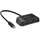 Speedlink SNAPPY EVO USB Hub, 4-Port, Type-C to USB 3.0, USB 3.1 Gen 1, USB 3.2 Gen 1 5 Gbit-s), schwarz