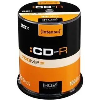 Intenso CD-R 700MB 52x 100er Spindel