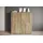 OTTO home PC-Schrank OTTO HOME "Kenia, Sekretär, Home Office", matera, kastanien breslau, B:120cm H:125cm T:39,5cm, Sekretäre, Mit Push-to-open, Tastaturauszug und praktischem Stauraum